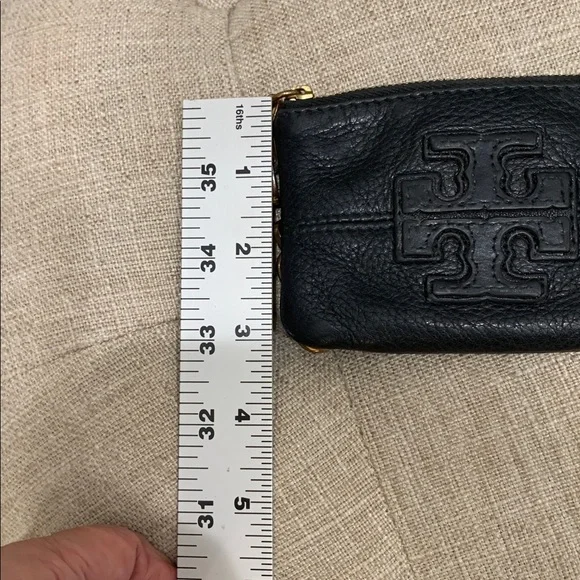Tory Burch  Coin Wallet  Black Leather - Picture 9 of 9